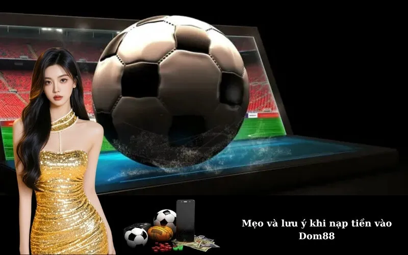 Mẹo và lưu ý khi nạp tiền vào Dom88