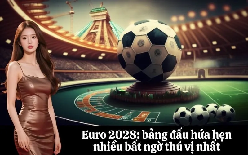 Euro 2028: bảng đấu hứa hẹn nhiều bất ngờ thú vị nhất