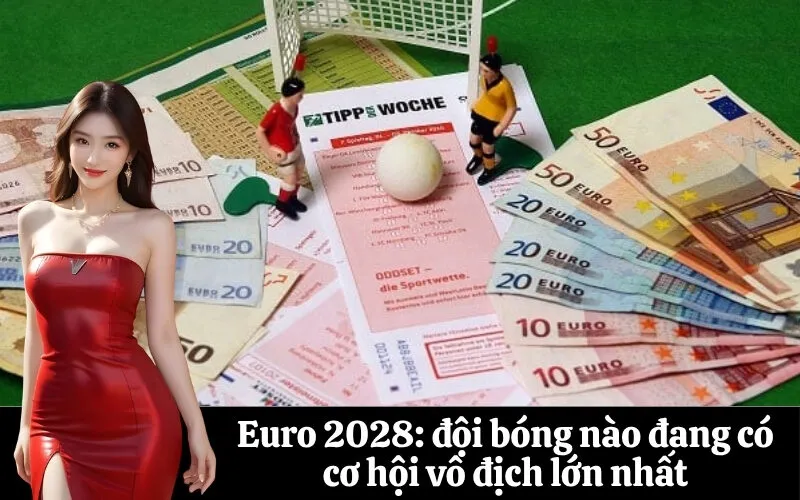 Euro 2028: đội bóng nào đang có cơ hội vô địch lớn nhất