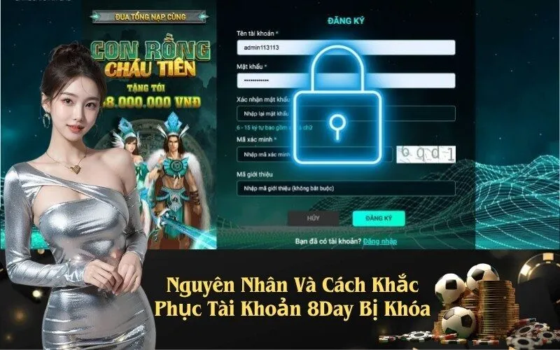 Nguyên Nhân Và Cách Khắc Phục Tài Khoản 8Day Bị Khóa